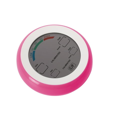 

ABIDE Weilifangwps Digital Thermometer Hygrometer °C/°F Temperature Humidity Meter Max Min Value Trend Display
