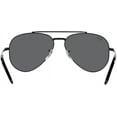 thumbnail image 6 of Ray Ban New Aviator Grey Unisex Sunglasses RB3625 002/B1 62, 6 of 10