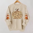 thumbnail image 2 of VKOYWKM Fall Sweatshirt for Women Halloween Pumpkin Graphic Sweatshirt Crewneck Long Sleeve Pullover Party Tops Matching Family Halloween Sweatshirts, 2 of 6