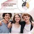 thumbnail image 2 of Sun Star Moon Magnetic Friendship Necklace Alloy Material Magnetic Closure Friendship Gift Jewelry Accessory, 2 of 5