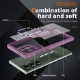 thumbnail image 2 of Ancove for Samsung Galaxy S24 Magnetic Case[Compatible with Mag Safe],Heavy Duty Rugged Clear Back Shockproof Protective Case Cover for Samsung Galaxy S24,Lavender, 2 of 9