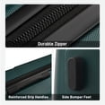 thumbnail image 6 of GDF Studio 6-Piece Hardshell Luggage Set, Lightweight Suitcases with Duffel and Toiletry Bag, Spinner Wheels, Dark Green, 6 of 12