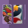 thumbnail image 1 of Funda líquida para Samsung Galaxy A52s A72 A53 A32 A22 A13 A02s A21s A12 A31 A71 A03s A10s Linda chica Africana afrocentrica qiuyongming unisex, 1 of 2
