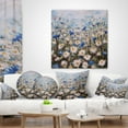 thumbnail image 4 of Designart Glade of Cornflowers and Daisies - Floral Throw Pillow - 12x20, 4 of 5