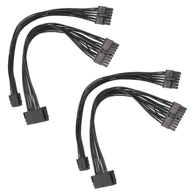 2Set/Lot ATX 24Pin to 18Pin Adapter Power Cable and 8Pin to 12Pin ATX Adapter Power Cable for Z440 Z640 Motherboard