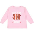 thumbnail image 3 of Inktastic Just a Kid Who Loves Bacon Boys or Girls Long Sleeve Toddler T-Shirt, 3 of 5