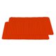 thumbnail image 2 of Juego de 2 bandejas para hornear de silicona, color rojo, 2 of 2