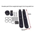 thumbnail image 2 of Conjunto de arnés Dir con placa trasera para buceo, conjunto de correa para la entrepierna con soporte BCD, hombreras Negro, 2 of 8