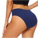 thumbnail image 4 of Puntoco Bragas para mujer, cintura alta, moda para mujer, color liso, cintura alta, bikini para la menstruación, traje de baño, bragas para la menstruación, 4 of 5