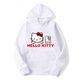thumbnail image 2 of Sanrio-Sudadera con capucha de Hello Kitty para mujer, ropa bonita 3D con estampado de dibujos animados, moda de primavera y otoño, 2000s, y2k, 2 of 6
