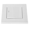 thumbnail image 1 of Minkissy 1Pcs White Square Wall Switch Panel For Home Use Light Control 8.5x8.5x1.6In, 1 of 8