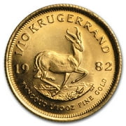 SOUTH AFRICAN MINT 1982 South Africa 1/10 oz Gold Krugerrand BU