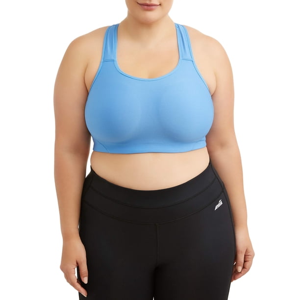 Avia - Avia Women's Plus Size Active Molded Cup Sports Bra ...