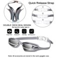 thumbnail image 2 of Tbfunny Swim Goggles Swimming Goggles No Leaking with Nose Clip, Earplugs, Swim Cap and Case for Men Women, 2 of 6