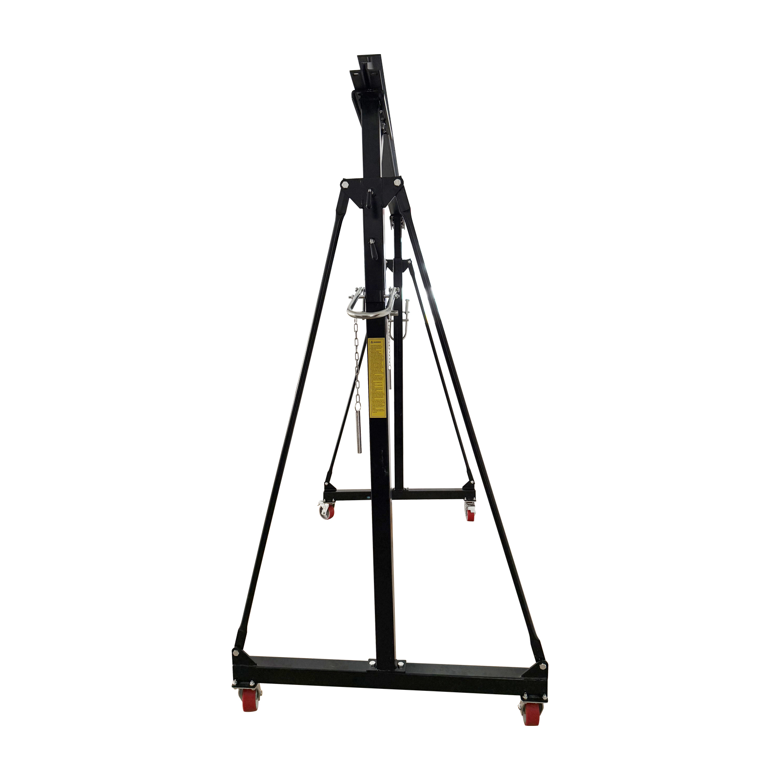 Portable Mobile Gantry Crane Portable Lift Hoist with Ajustable Height Range of 94.5" to 141.7"