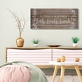 thumbnail image 2 of Stupell Industries Faith Family Friends Quote Wood Pattern Rustic Phrase Canvas Wall Art Design by Kim Allen, 17" x 40", 2 of 6