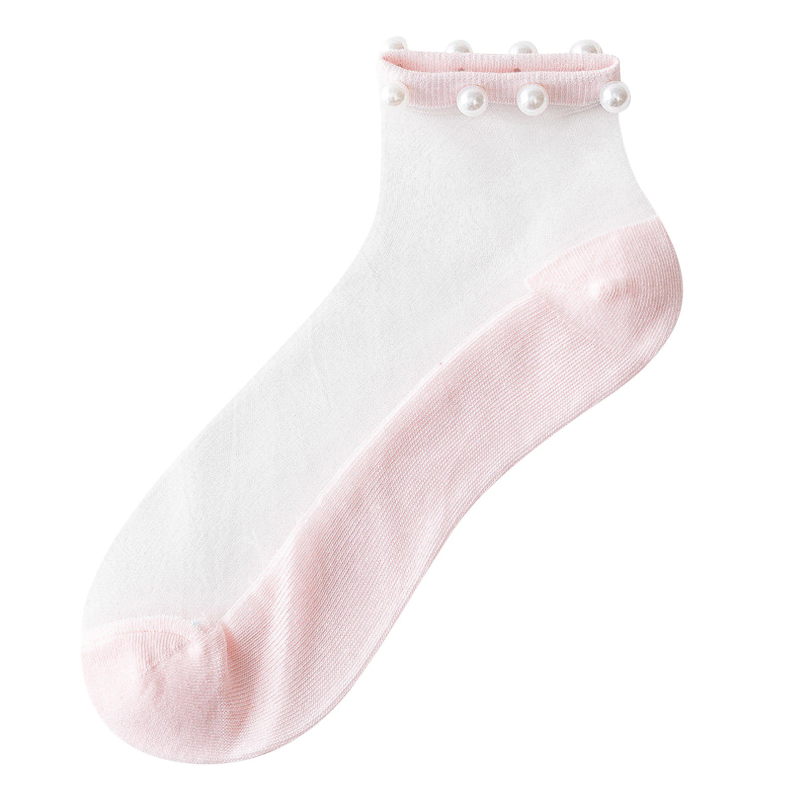 Socks Crazy Lightweight High Ankle Socks for Women Womens Pink-Pearl-Alien-Cartoon-Girl-Green-Grey 