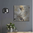 thumbnail image 6 of Luxe Metal Art 'Painted Desert Neutral' by Albena Hristova, Metal Wall Art, 24"x24", 6 of 8