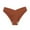 Coffee1, variant on Posijego Women's Seamless Underwear Bikini Panties V Waist No Show Briefs Breathable Sports Yoga Panty Ladies