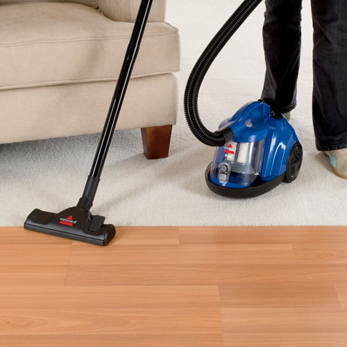Bis Zing Rewind Bagless Canister Vacuum Caribbean Blue Corded Bis Zing Rewind Bagless Canister Vacuum Caribbean Blue Corded