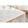 thumbnail image 6 of 10 Inch Hybrid Mattress, Full, Innerspring Bed Mattress, Pressuer Relief and Breathable, Bed in a box CertiPUR-US, 6 of 8