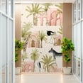 thumbnail image 3 of Idea4wall 3pcs Safari Exotic Wildlife and Palm Trees Pattern Wall Murals, Removable Self-Adhesive Stick Wallpaper Large Wall Stickers for Home Decorative, 72"x120", 3 of 5