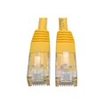 thumbnail image 1 of Eaton Tripp Lite Series Cat6 Gigabit Molded (UTP) Ethernet Cable (RJ45 M/M), PoE, Yellow, 10 ft. (3.05 m) - Patch cable - RJ-45 (M) to RJ-45 (M) - 10 ft - UTP - CAT 6 - IEEE 802.3ab/IEEE 802.5 - molded, stranded - yellow, 1 of 9