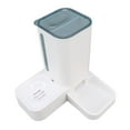 thumbnail image 2 of Water And Food Dispenser Set, Gravity Dog Feeder Large Capacity Plastic 2 In 1  For Small Medium Cats Dogs, 2 of 8