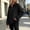 Black, variant on Womens Snap Button Sweatshirts Oversized Fleece Split Hem Pullover Tops Casual Long Sleeve Fall Winter Shirts S-XXL,Gray