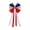 B 1Pcs, variant on HOARBOEG 1Pcs Patriotic Hair Bows Set of 7 – USA Flag Print Scrunchies & Independence Day Hair Ties in Red, White, and Blue – 4th of July Hair Accessories for Women