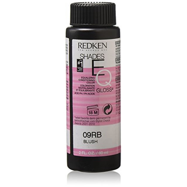 Tinte REDKEN Shades EQ Gloss para Mujeres Color de Cabello Rubor, 2 Fl Oz