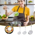 thumbnail image 2 of Kitchen Skimmer Strainers,Stainless Steel Mesh Colander,Multi-functional Hot Pot Fat Skimmer Spoon - Stainless Steel Fine Mesh Food Strainer for Skimming Grease, 2 of 5