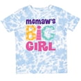 thumbnail image 3 of Inktastic Memaw Big Girl Girls Toddler T-Shirt, 3 of 5