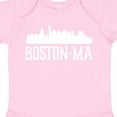 thumbnail image 4 of Inktastic Boston Massachussetts Skyline City Silhouette Boys or Girls Baby Bodysuit, 4 of 5