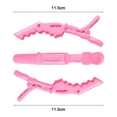 thumbnail image 2 of HEANUJJ 15pcs Hairdresser Clips Plastic Hair Styling Alligator Clamp for Women in Hair Salon Use, 2 of 8
