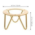 thumbnail image 2 of BEADCEST 2Ud Soporte De Hierro Dorado Para Con Base Estable Ideal Para Artesanías Y Hogar, 2 of 8