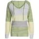 thumbnail image 2 of Sudadera con capucha para mujer Suéteres Color Block Sudaderas de manga larga Lounge Hoodie Tops Fokelyi WMZY-673-13, 2 of 7