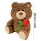 thumbnail image 4 of Oso de Rosa para San Valentín, Muñeco de Confesión Infantil y Paquete de Rosas, 4 of 6