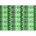 thumbnail image 1 of Ahgly Company Indoor Rectangle Abstract Emerald Green Modern Area Rugs, 7' x 9', 1 of 4
