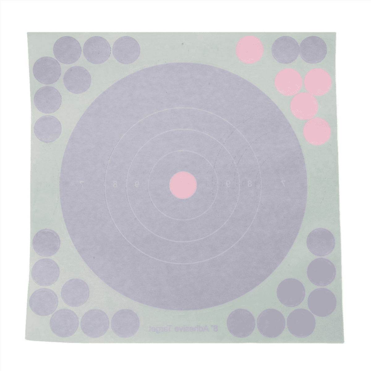 200Pcs/Set Hunting Targets 8x8 Inch Self Adhesive Paper Reactive Splatter Targets Stickers