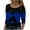 Blue, variant on IROINNID Womens Long Sleeve Tops Home Printing Round Neck Loose T-Shirt Autumn Blouse Pullover Tops,Sky Blue