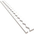 thumbnail image 6 of Ekena Millwork 47"H x 1"T Sheyenne PVC Adjustable Decorative Slat Wall Panel Kit, Unfinished (contains 27 Slats + 1 Straight Edge Starter Slat), 6 of 15
