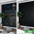 thumbnail image 6 of Chalkboard paint, Black Matte, Acrylic Material, Non-toxic, 255g/9oz Cover 35 sp.ft, Suitable for Wood, Metal, Glass, Wall, Gypsum Board, Signs, Frames or any Surface, Interior/Exterior ﻿, 6 of 9