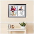 thumbnail image 2 of ArtToFrames Collage Photo Picture Frame with 4 - 8x12 Openings, Framed in Black with TV Grey and Black Mats (CDM-3926-3), 2 of 8