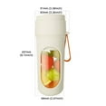 thumbnail image 3 of SHAGUOZHOU Gears for Kids Juice C7000 Juicer Portable Automatic Juice Rechargeable Juice Cup Function Household Juice Maker Latest Model, 3 of 8
