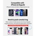 thumbnail image 7 of MaserWeller Car Phone Holder for Lexus LX570 2016-2021 Accessories, 360° Rotation Phone Mount Compatible with MagSafe, Cell Phone Holder Does Not Affect Air Vent, 7 of 7