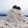 thumbnail image 3 of Bohemian Print Blanket, Fluffy Soft Cozy Blanket Flannel Plush Microfiber Couch Throw, Bedding, 40"x30", 3 of 7