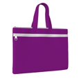 thumbnail image 2 of Handbag File Bag 15×10.6in Large Capacity Double Pocket Designed For Work Travel Travel Shopping Darkpurple, 2 of 8