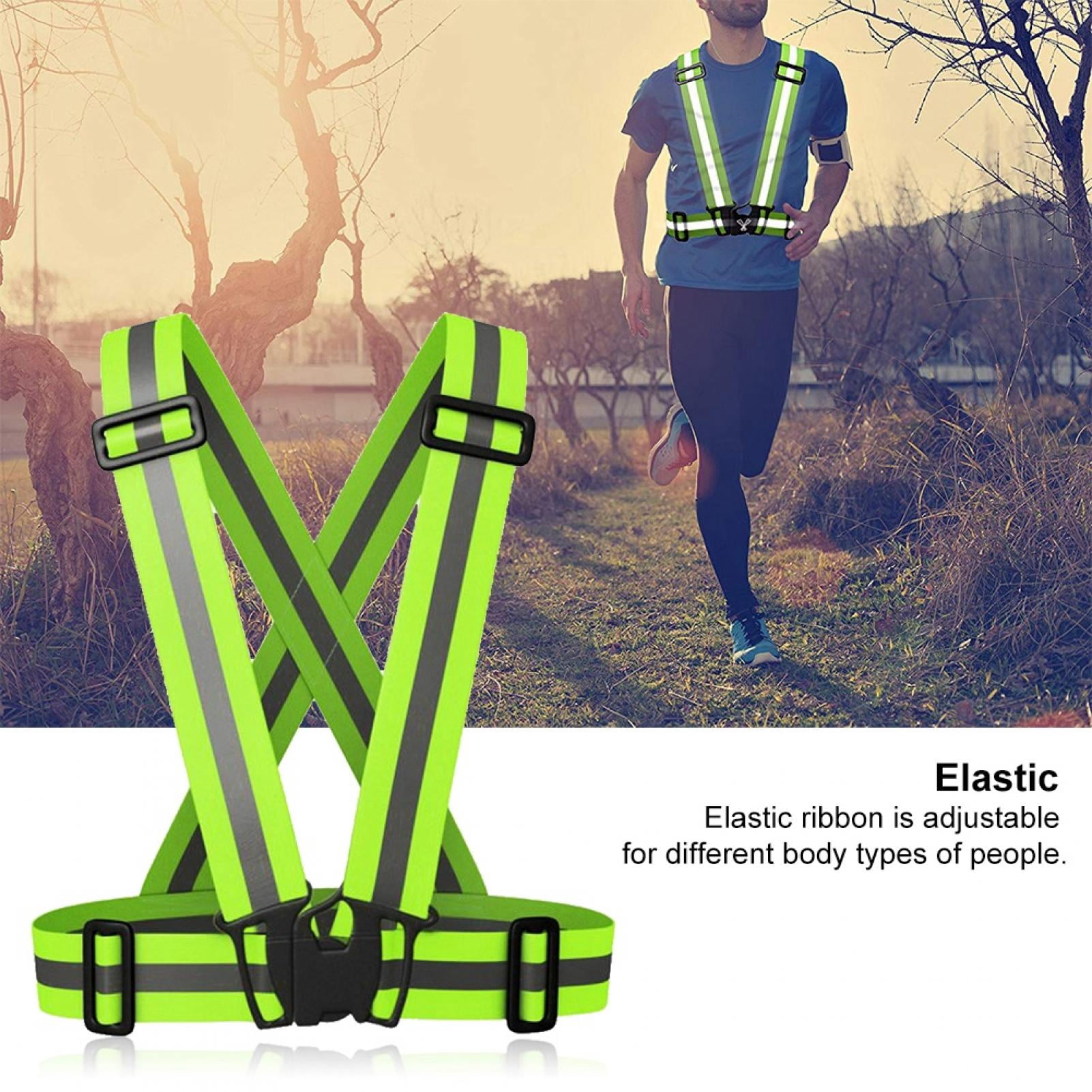 Gilet Jaune Réfléchissant De Sécurité - Confort Et Visibilité Pour Vélo, Jogging, Rando Ou Moto - 2
