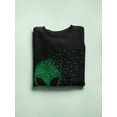 thumbnail image 3 of Pixel Fading Alien Sweatshirt Men -Image by Shutterstock, Male Medium, 3 of 4